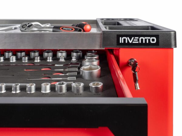 Servante d'atelier Invento 220 pièces, 6 tiroirs – Image 11