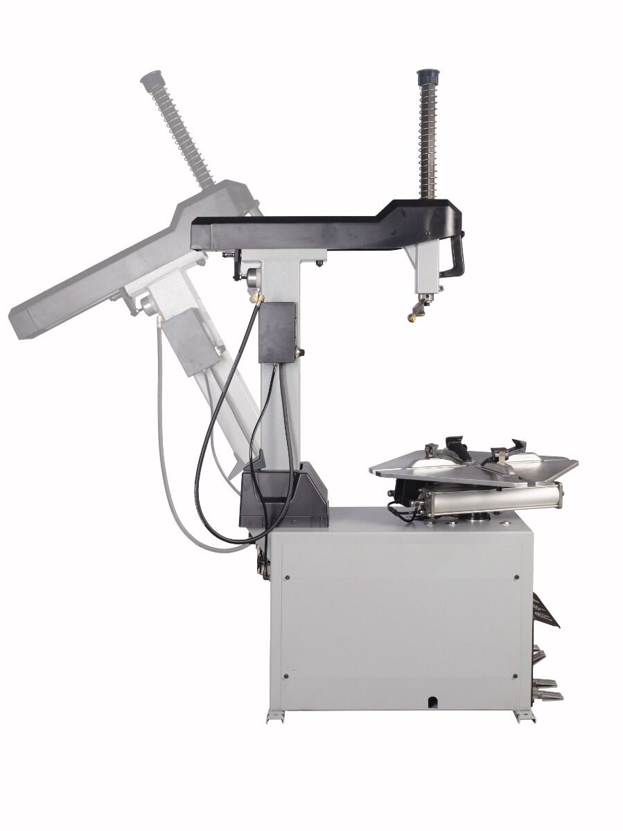 Pack Express : Démonte-pneu double vitesse 26″ colonne basculante 380v + Equilibreuse 24″ avec pointeur laser – Image 5