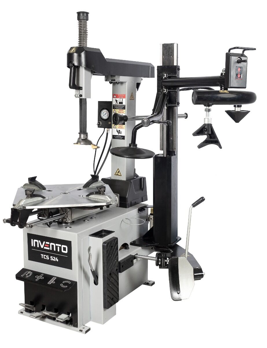 Pack Turbo : Démonte-pneu Double vitesse 26″ avec bras d'assistance runflat + Equilibreuse 24″ avec pointeur laser – Image 4