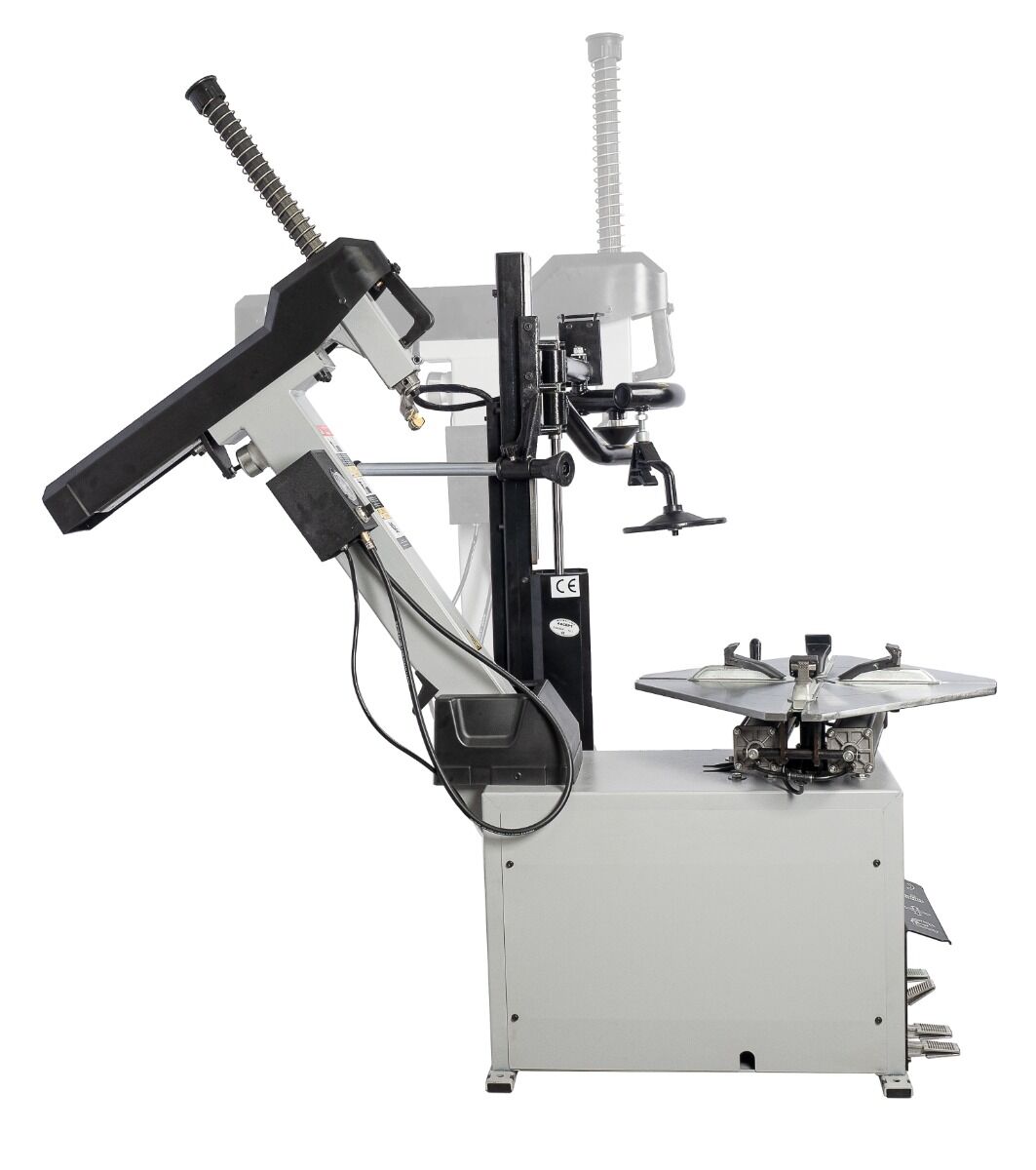 Pack Turbo : Démonte-pneu Double vitesse 26″ avec bras d'assistance runflat + Equilibreuse 24″ avec pointeur laser – Image 5