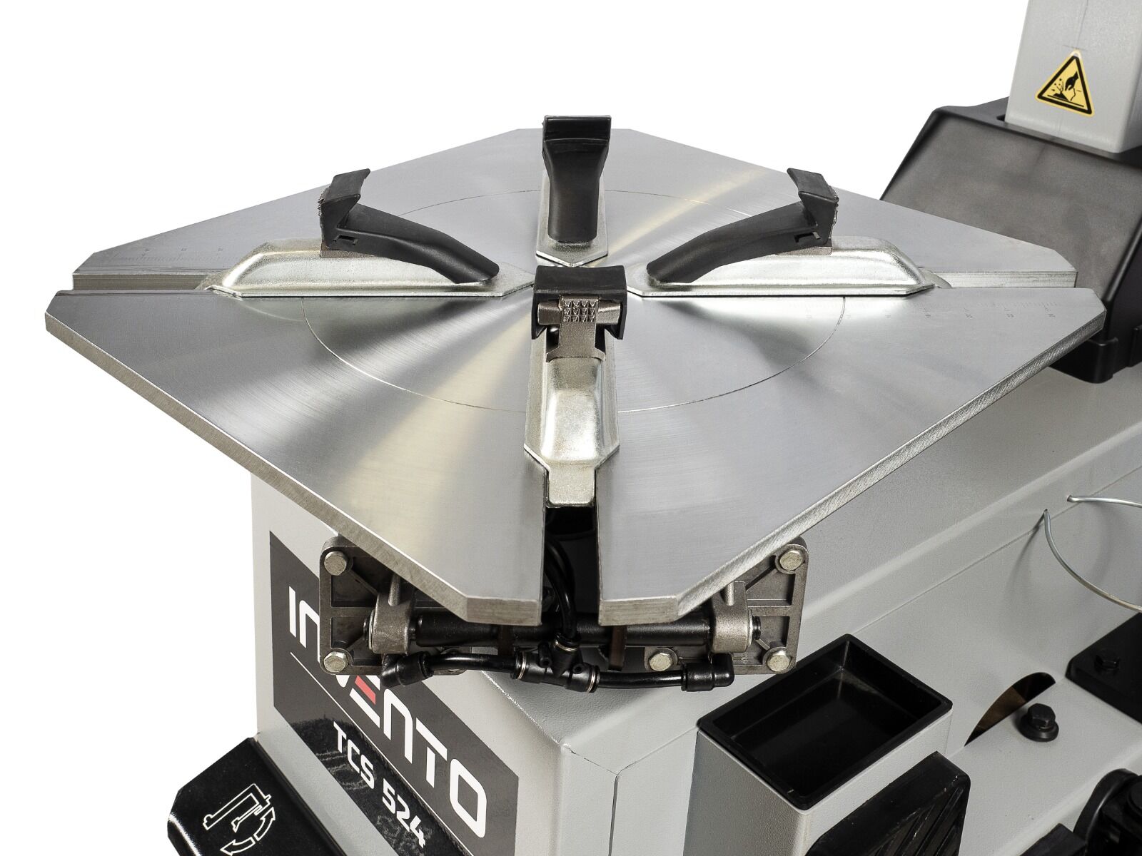 Pack Turbo : Démonte-pneu Double vitesse 26″ avec bras d'assistance runflat + Equilibreuse 24″ avec pointeur laser – Image 6