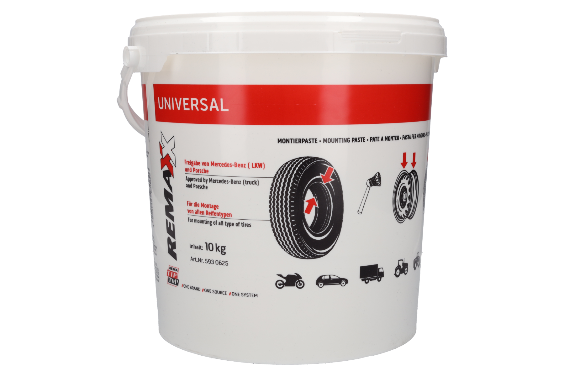 Pâte de montage pour pneus universelle Remaxx 10 kg – Image 6