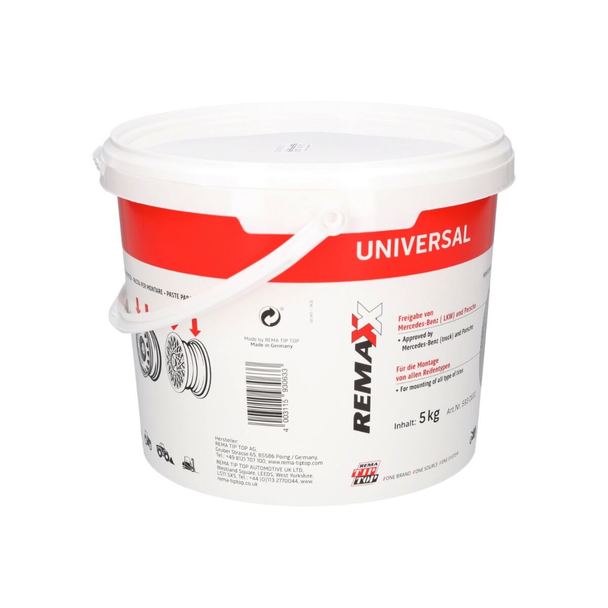 Pâte de montage de pneus universelle Remaxx 5 kg – Image 2