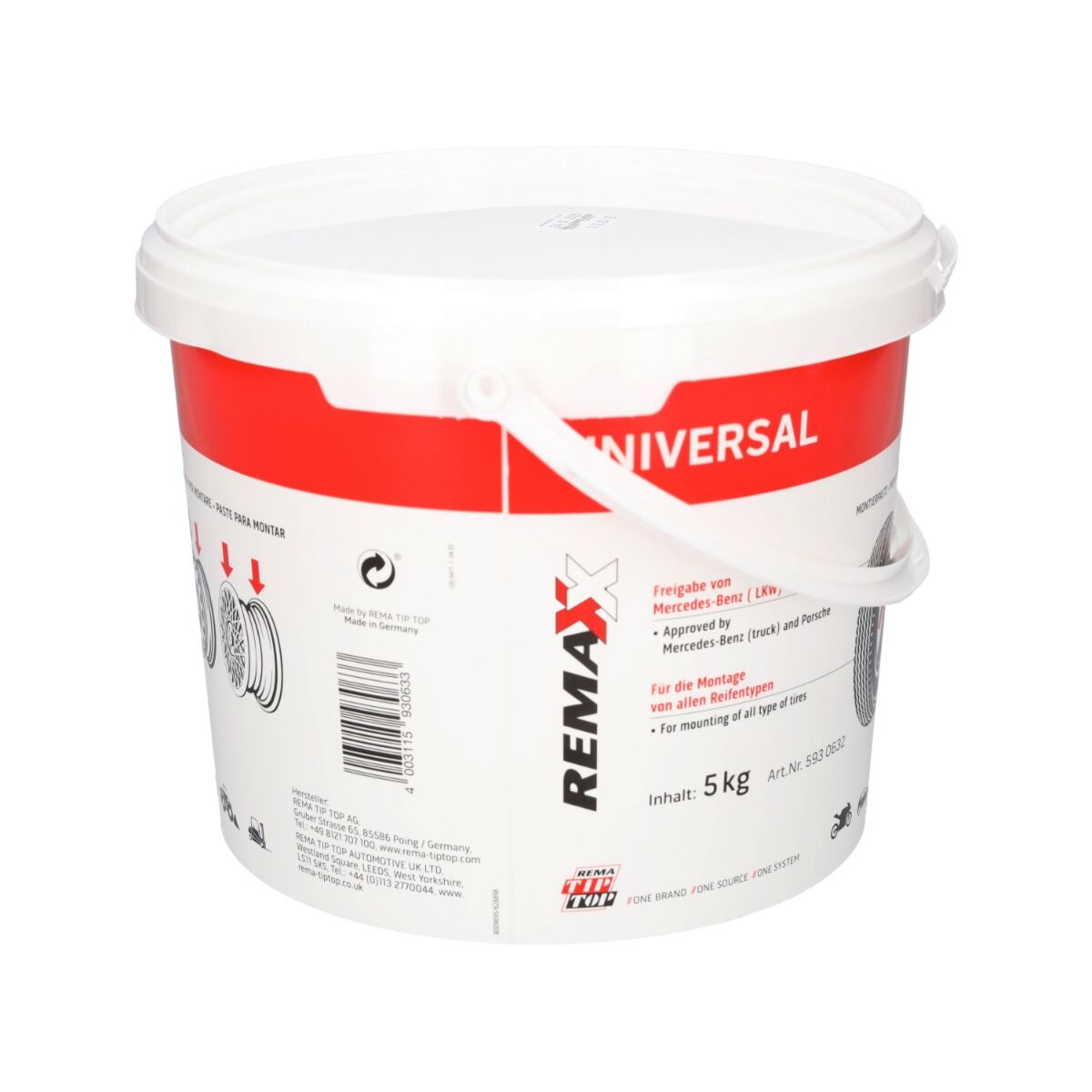 Pâte de montage de pneus universelle Remaxx 5 kg – Image 4