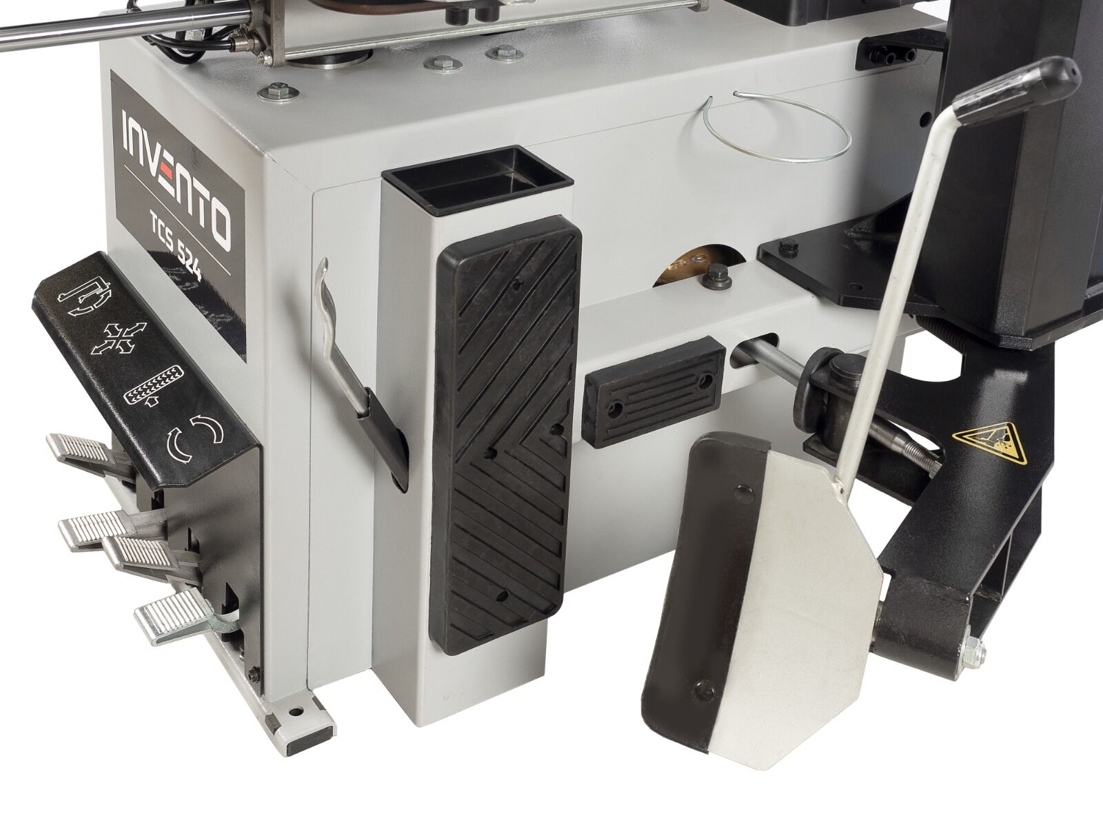 Pack Turbo : Démonte-pneu Double vitesse 26″ avec bras d'assistance runflat + Equilibreuse 24″ avec pointeur laser – Image 7