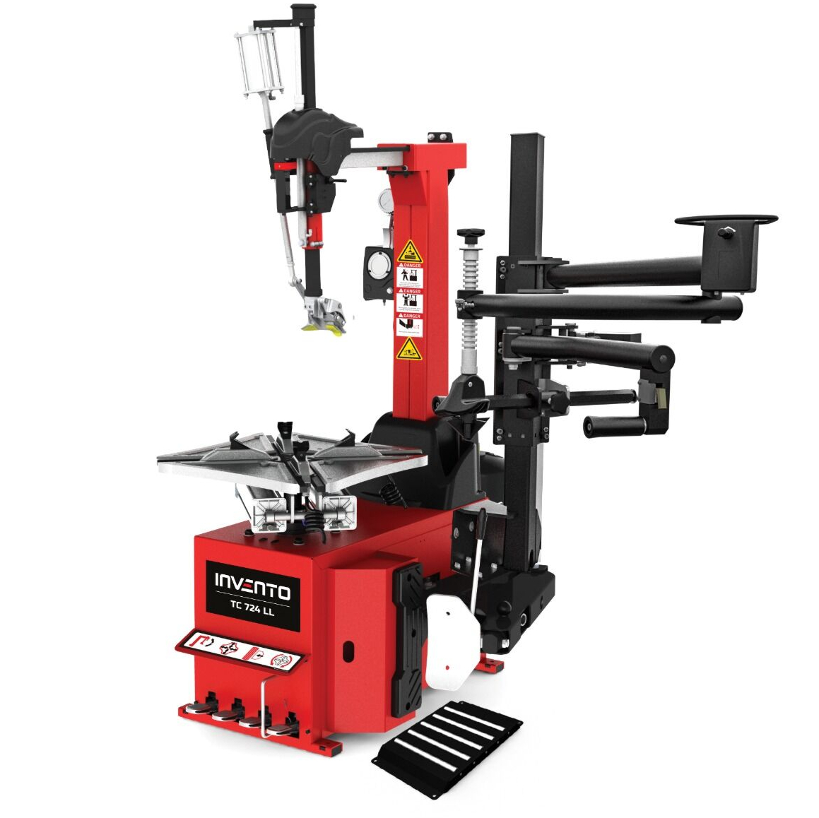 Démonte-pneus 24" 230v avec tête de montage automatique - INVENTO TC 724 LL