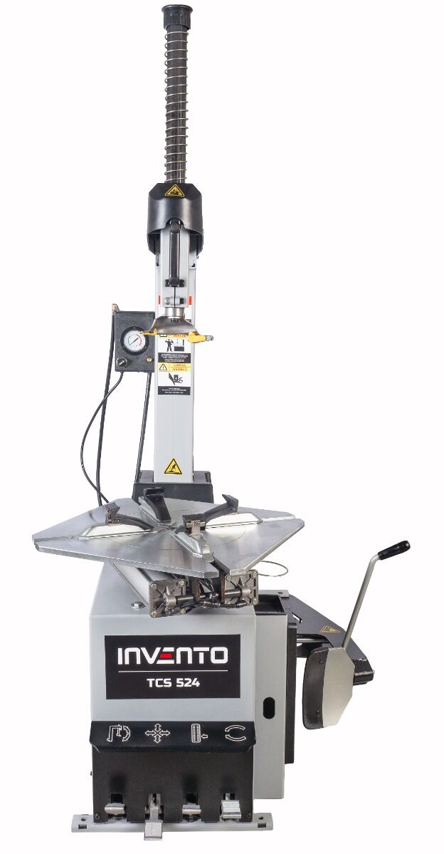 Pack Express : Démonte-pneu double vitesse 26″ colonne basculante 380v + Equilibreuse 24″ avec pointeur laser – Image 10