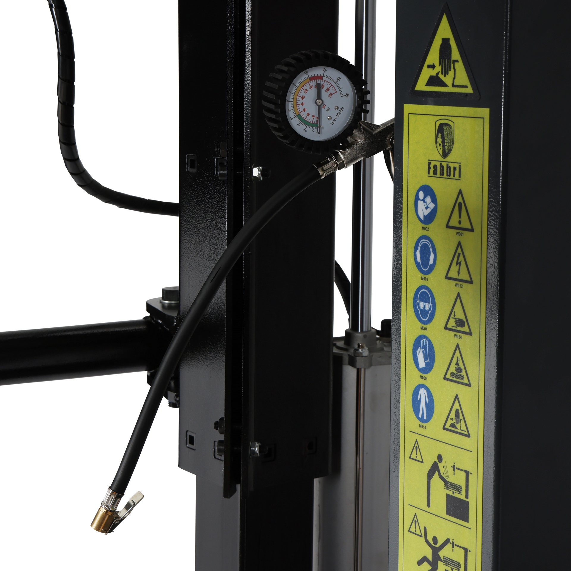 Démonte-pneu semi-automatique 24" avec bras auxiliaire FABBRI ZH626F – Image 6