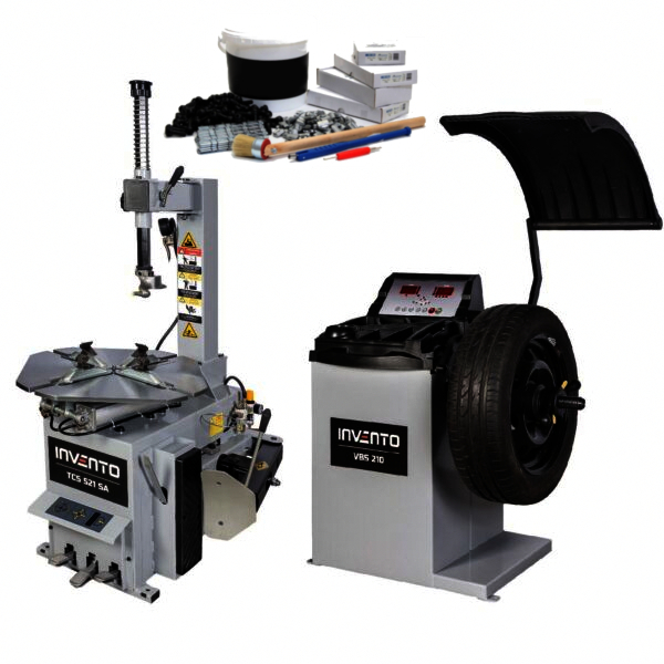 Pack Classic : Démonte-pneu 23″ + Equilibreuse 24″ avec pointeur Laser