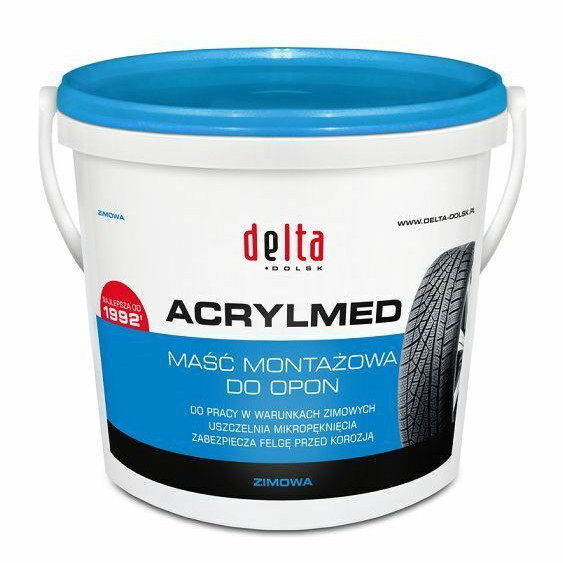 Pâte de montage hivernale pour pneus ACRYLMED (Blue Delta) - 4 kg