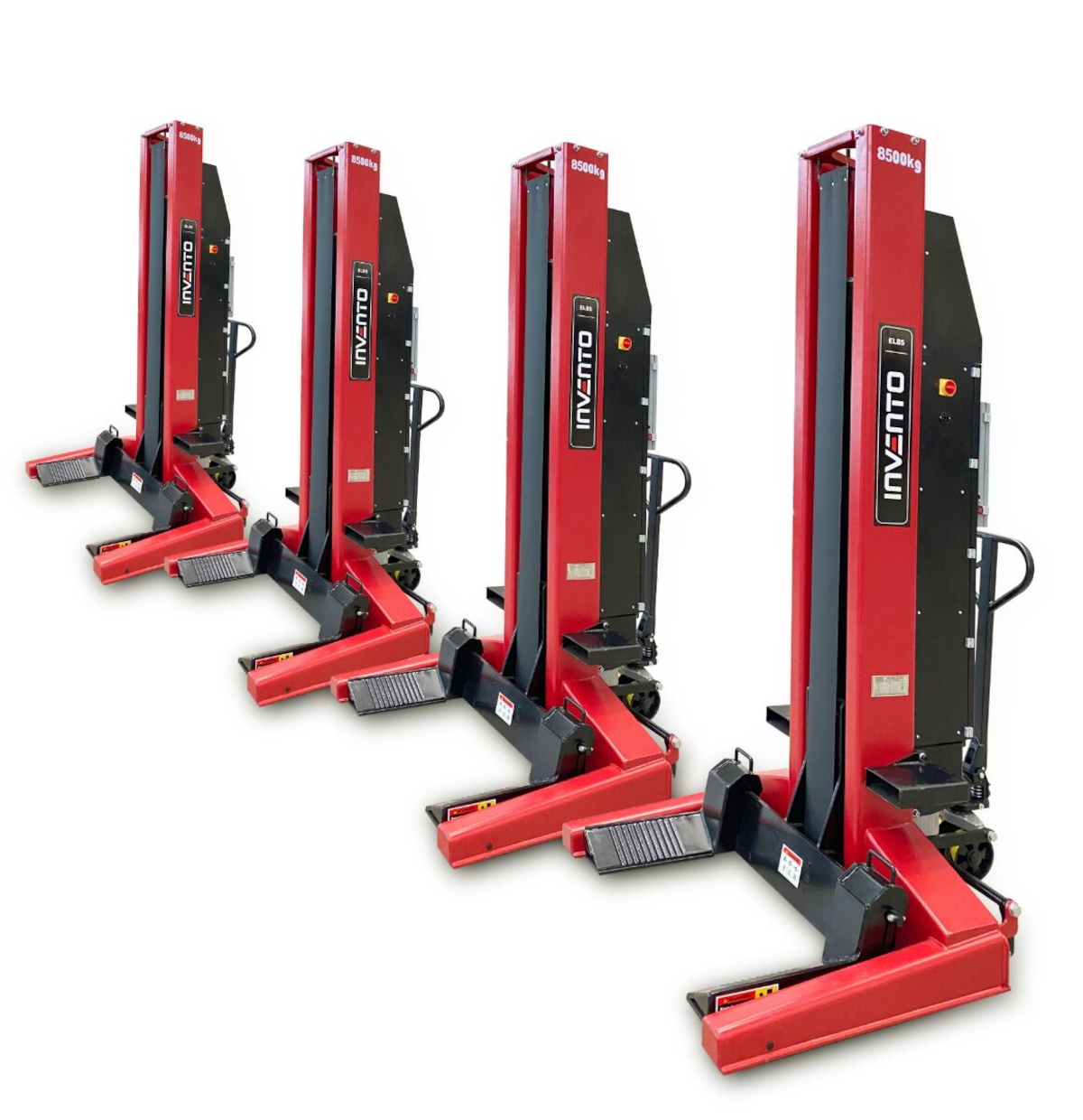 Colonnes élévatrice réglables sans fil 8,5T - lot de 4 colonnes - INVENTO EL 85