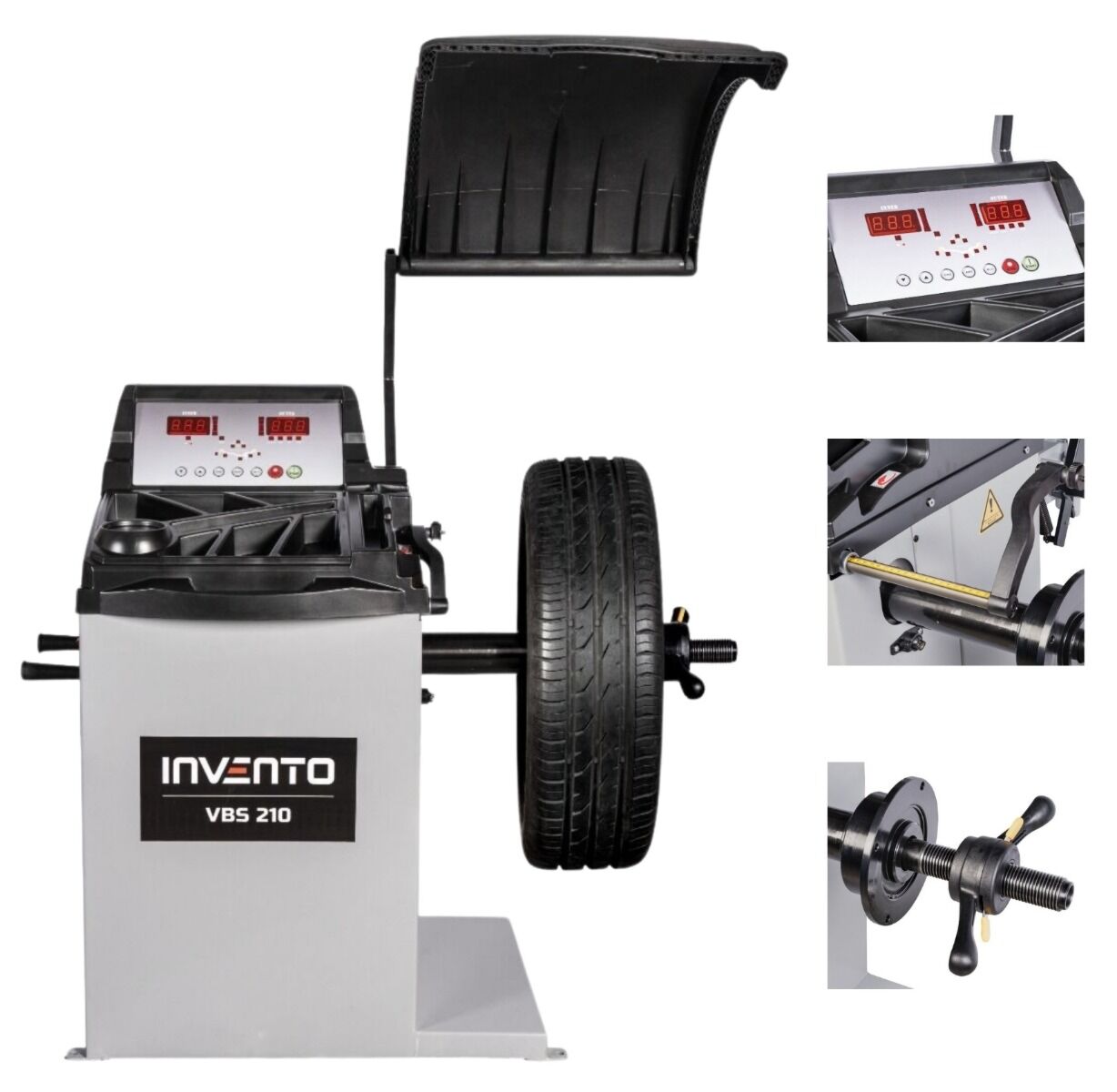 Pack Turbo : Démonte-pneu Double vitesse 26″ avec bras d'assistance runflat + Equilibreuse 24″ avec pointeur laser – Image 10