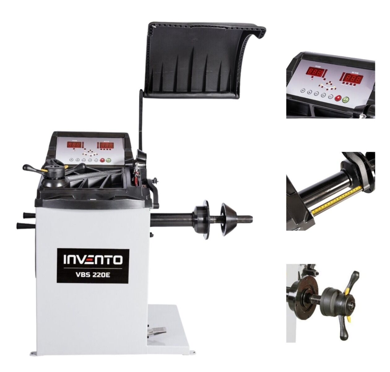 Équilibreuse automatique 24" avec pointeur laser et frein VBS 220E – Image 3