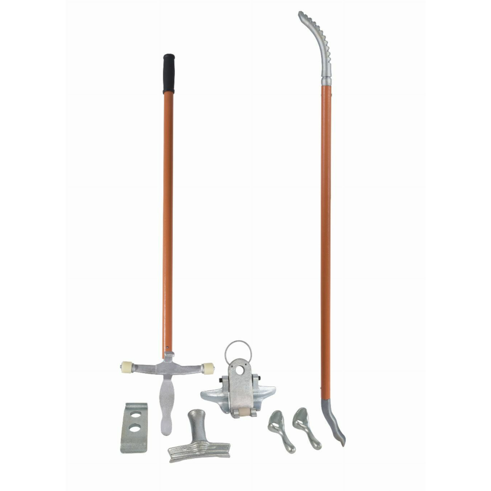 Démonte-pneus manuel pour pneus de camion tubeless INVENTO set + sac avec accessoires