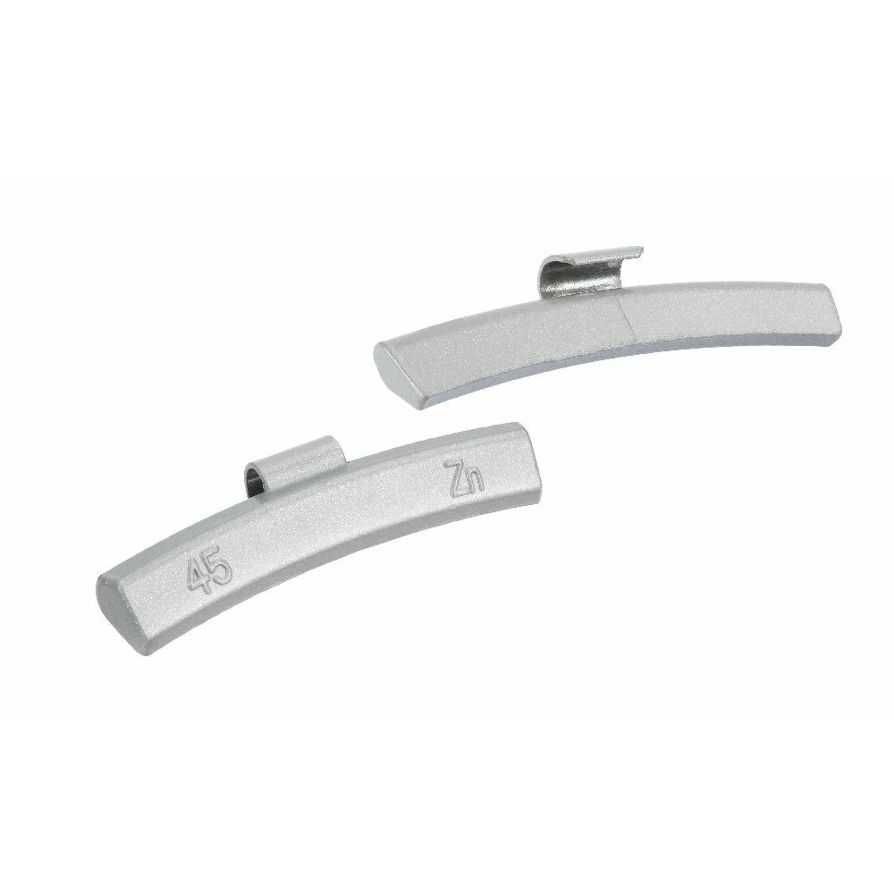 Masses à taper 45g zingués pour jante en aluminium