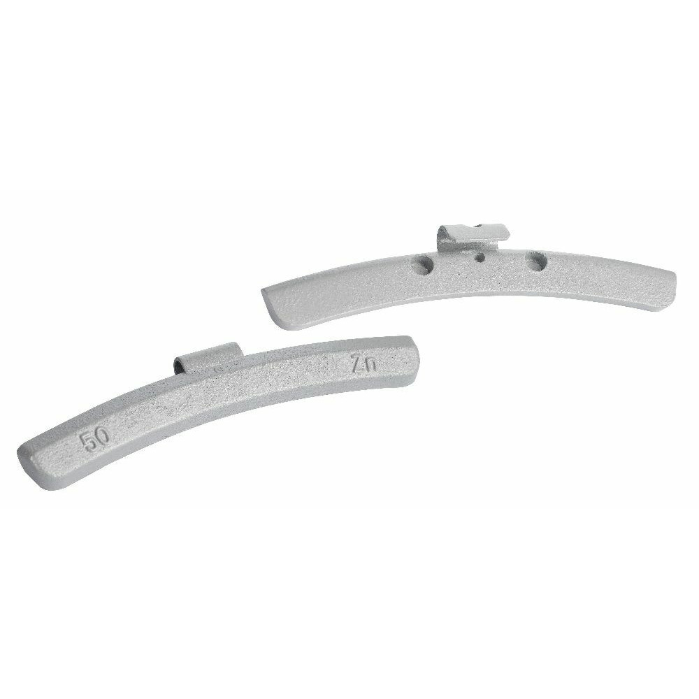 Masses à taper 50g zingués pour jante en aluminium