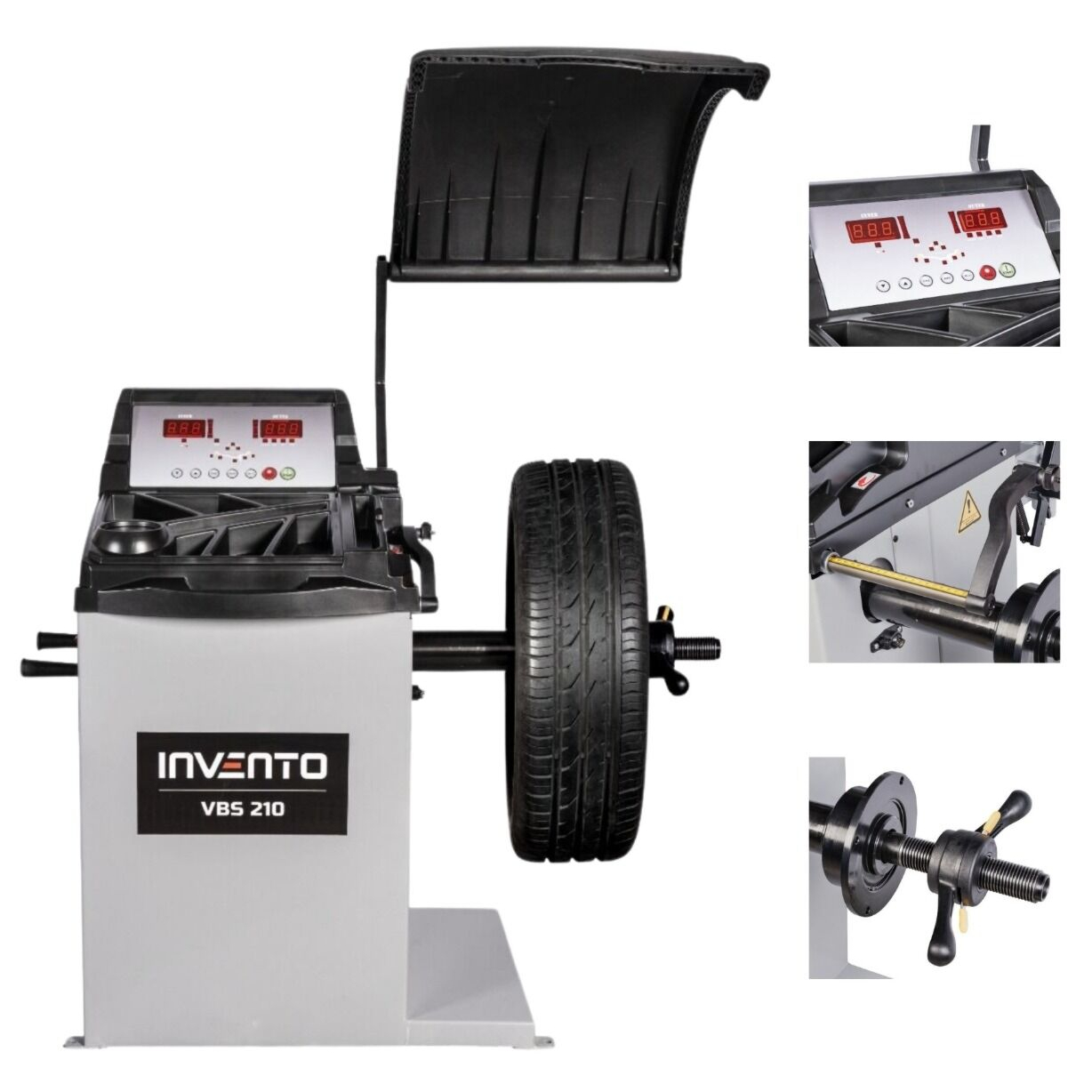 Pack Turbo : Démonte-pneu Double vitesse 26″ avec bras d'assistance runflat + Equilibreuse 24″ avec pointeur laser – Image 16