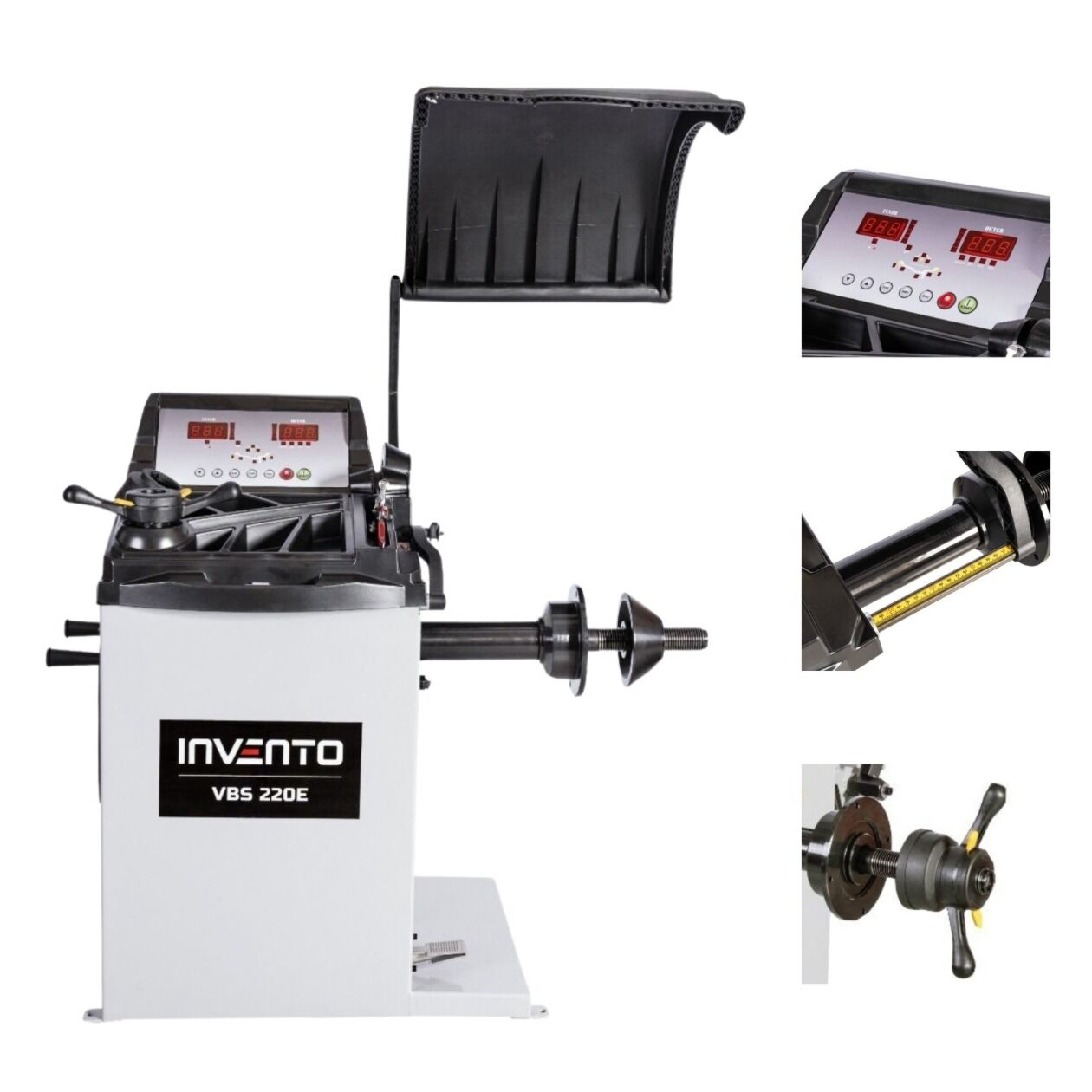 Équilibreuse automatique 24" avec pointeur laser et frein VBS 220E