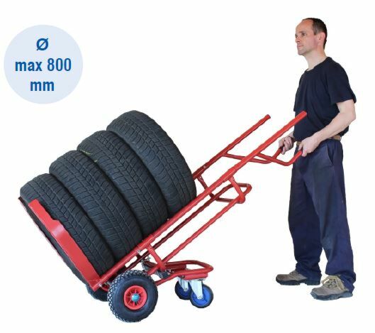 Chariot pour le transport de pneus de voitures particulières et de SUV, inclinaison à 45 degrés, capacité de charge de 150 kg – Image 10