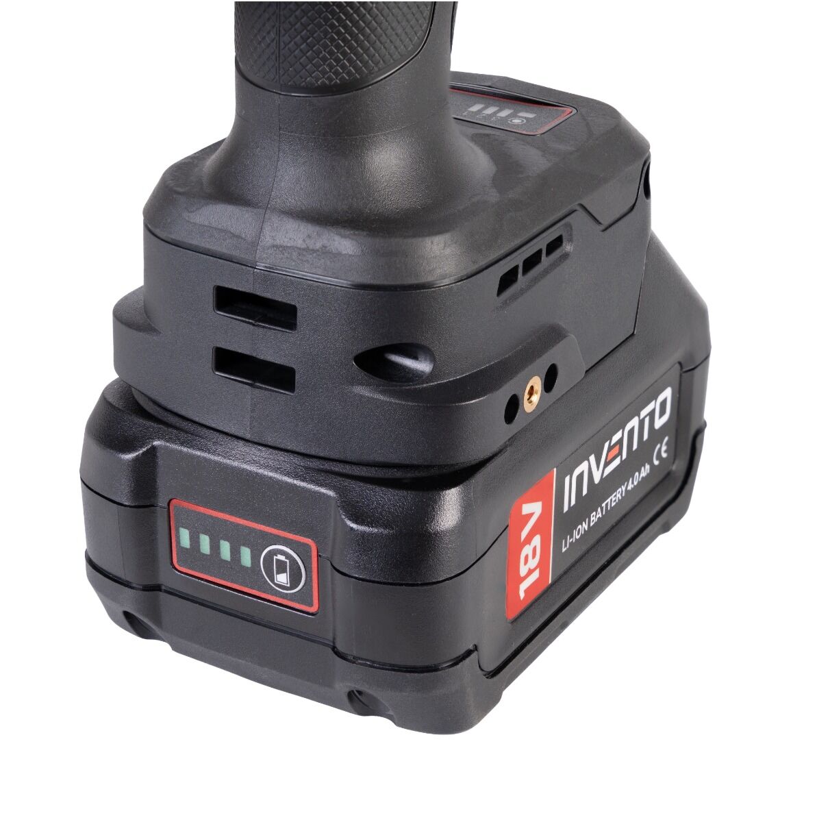 Clé à chocs sans fil INVENTO 1180 Nm 1/2" - Jeu de 2 batteries 4 Ah, sac et chargeur inclus – Image 11