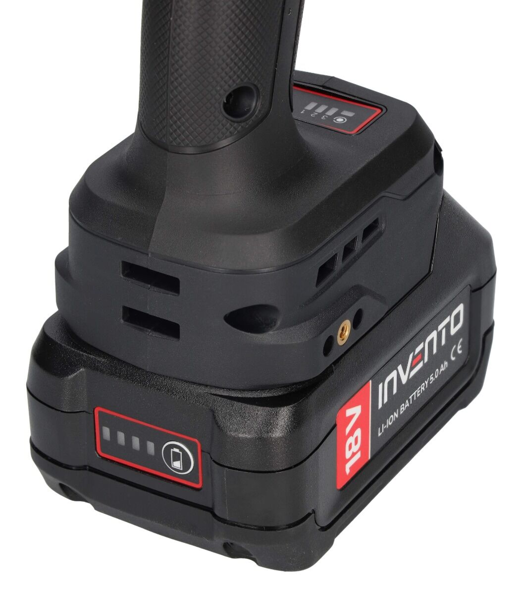 Clé à chocs sans fil INVENTO 1880 Nm 1/2" (2 batteries 4 Ah, sac, chargeur) – Image 21