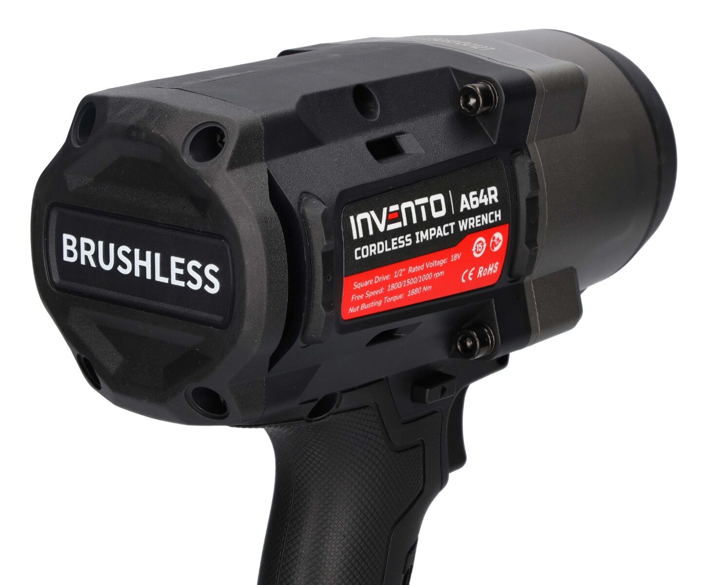 Clé à chocs sans fil INVENTO 1880 Nm 1/2" (2 batteries 4 Ah, sac, chargeur) – Image 12