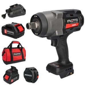 Clé à chocs sans fil INVENTO 1980 Nm 3/4" - KIT