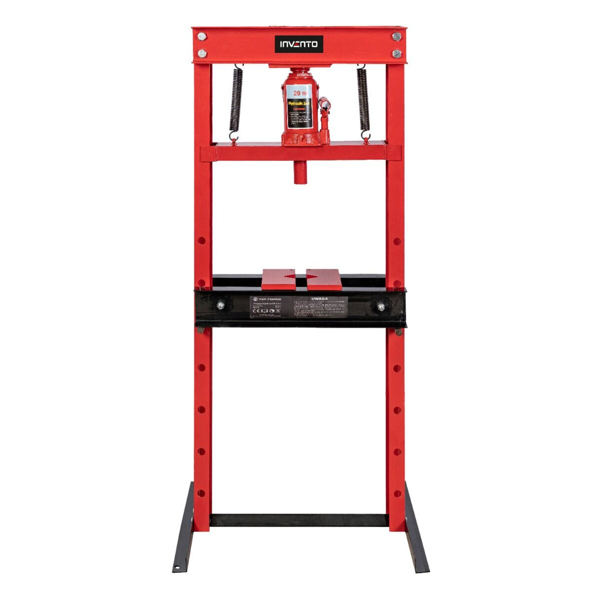 Presse hydraulique d'atelier de 20 tonnes + prismes – Image 9