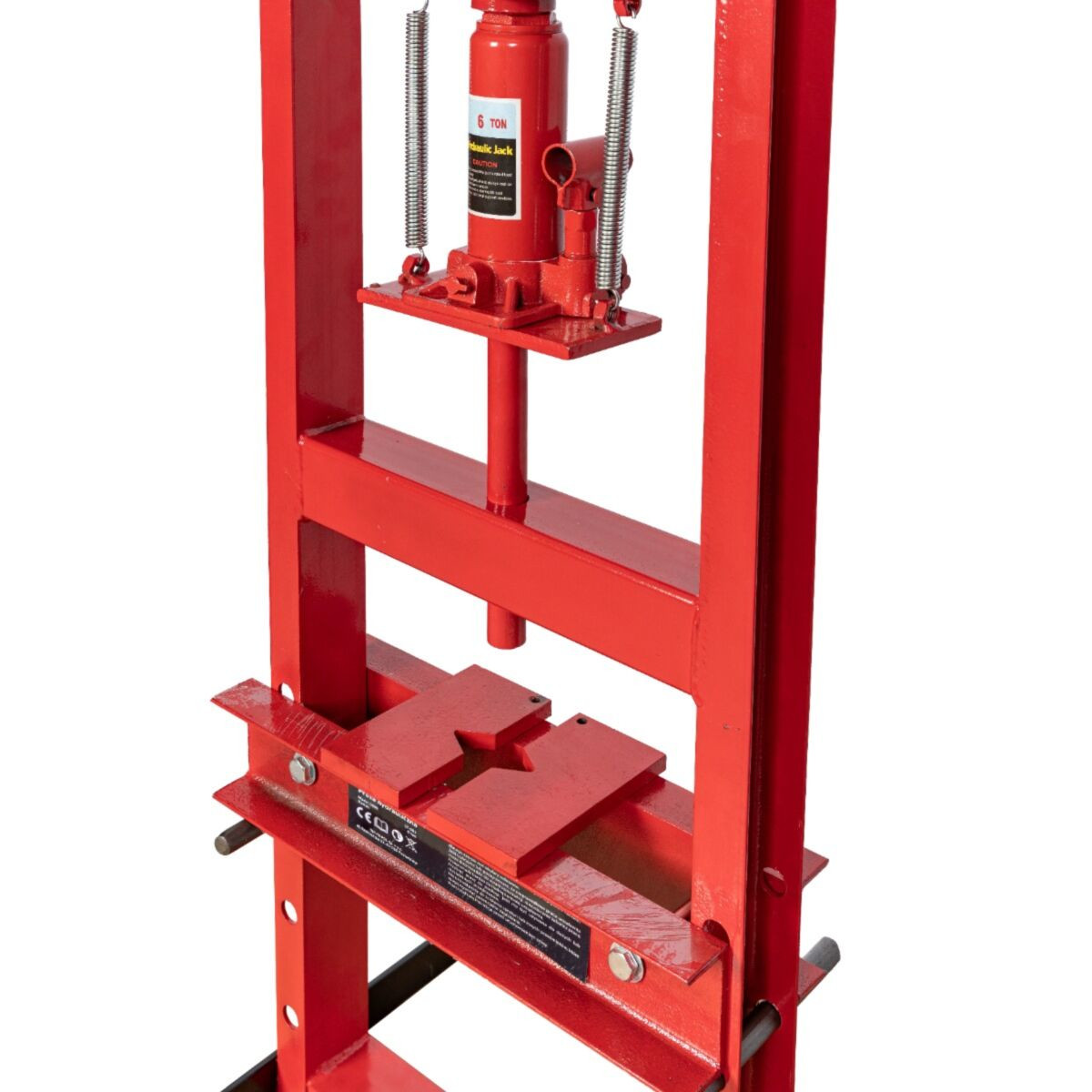 Presse d'atelier hydraulique 6 tonnes + prismes – Image 4