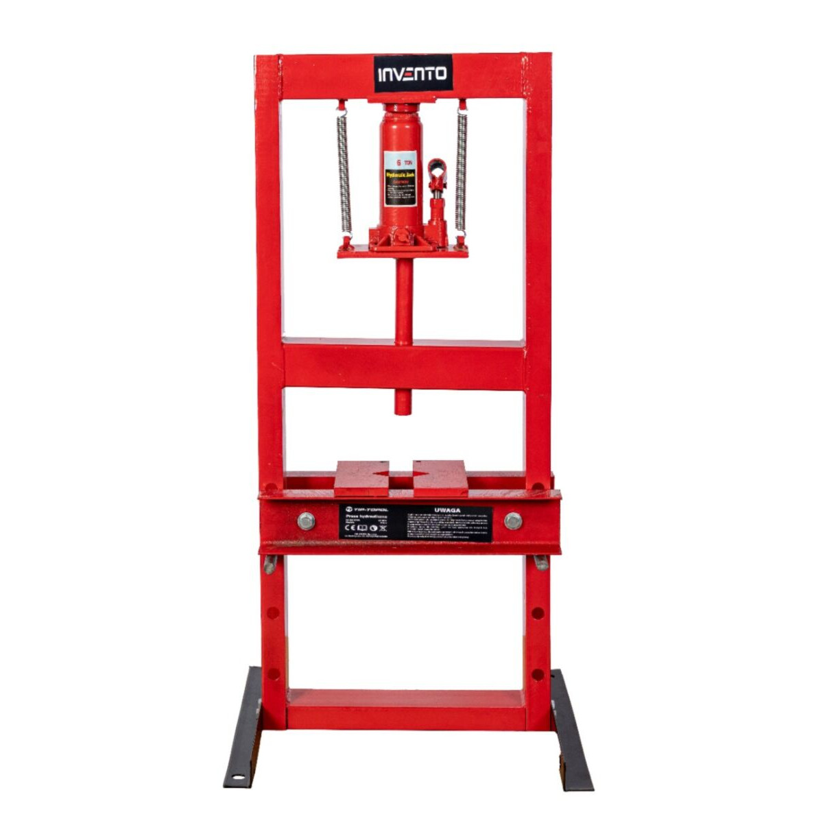 Presse d'atelier hydraulique 6 tonnes + prismes – Image 6