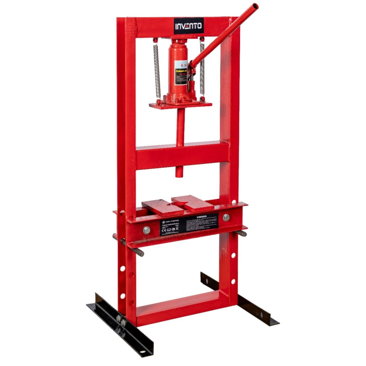 Presse d'atelier hydraulique 6 tonnes + prismes