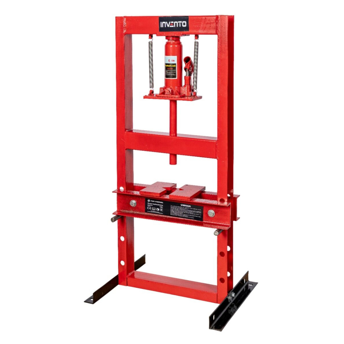 Presse d'atelier hydraulique 6 tonnes + prismes – Image 8