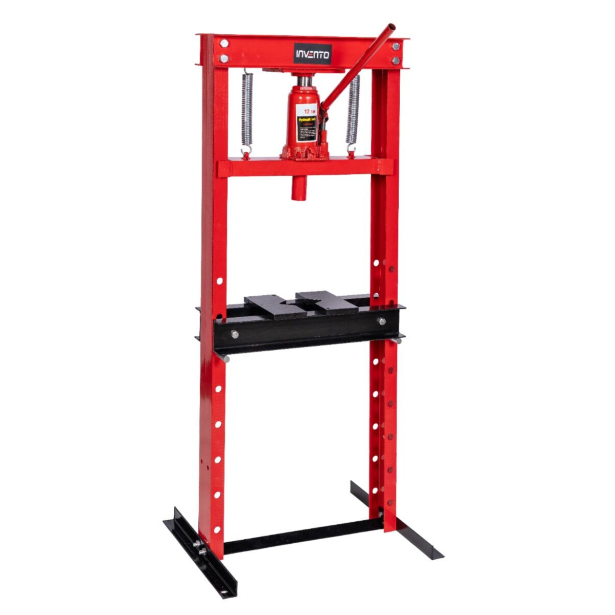 Presse d'atelier hydraulique 12 tonnes + prismes