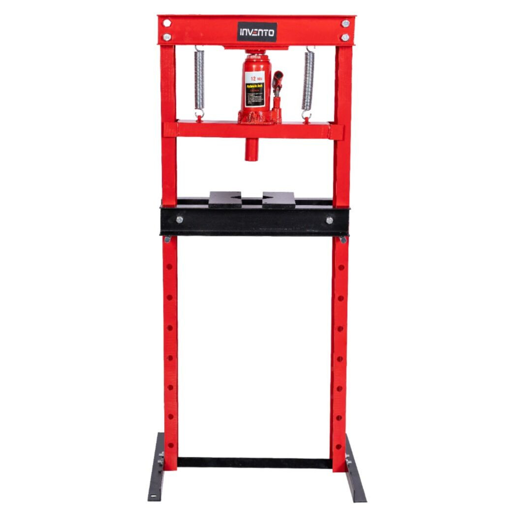 Presse d'atelier hydraulique 12 tonnes + prismes – Image 5