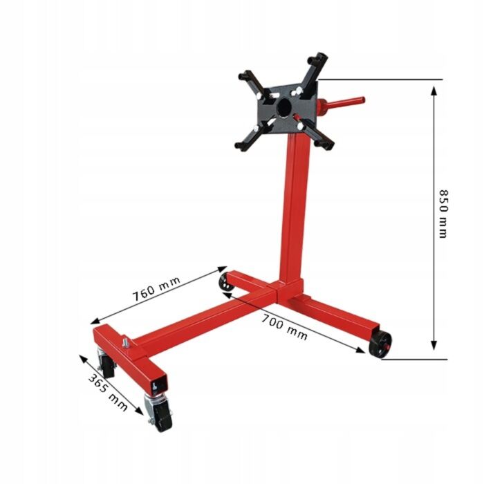 Support moteur et boîte de vitesses, capacité maximale 450 kg – Image 5