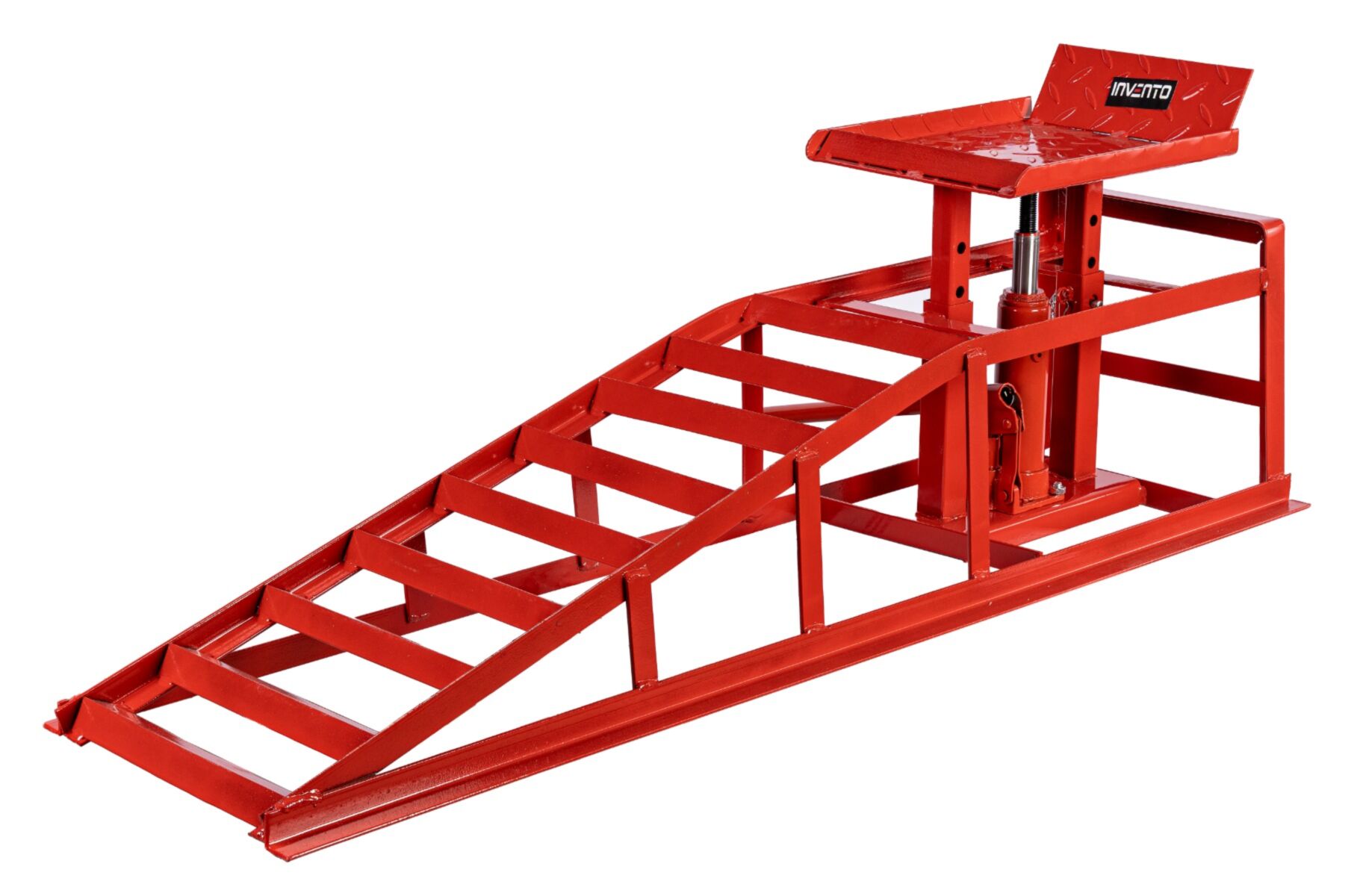 KIT DE RAMPES INVENTO DRIVE-ON pour voitures - vérins hydrauliques 2T - 2 pièces. – Image 5