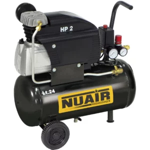 Compresseur à piston lubrifié 2 CV - 24 litres - 230 V - FC2/24N