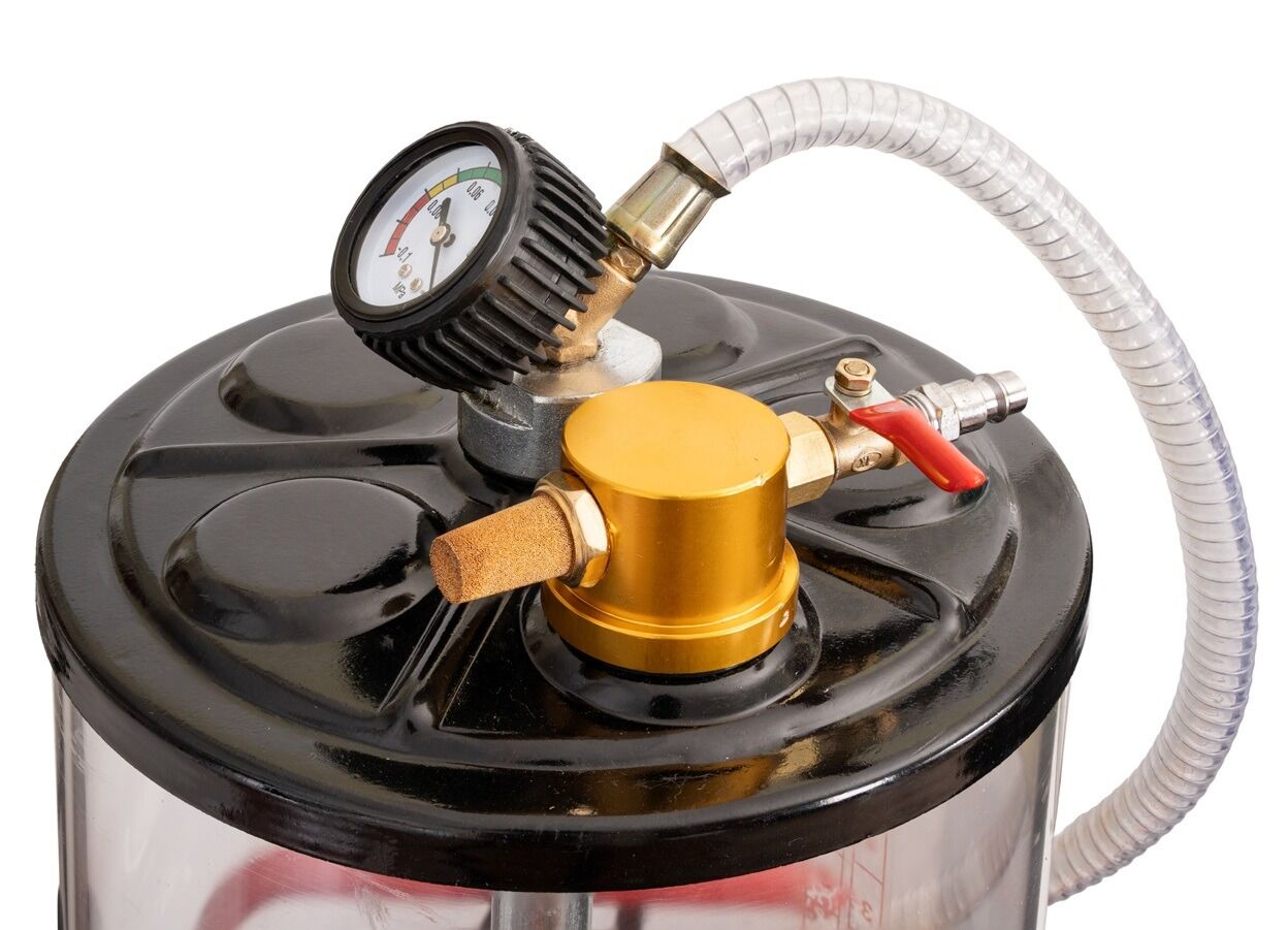 Vidangeur d'huile avec réservoir de contrôle et aspiration, 80 l – Image 10
