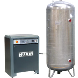 Compresseur à piston insonorisé 10 CV + cuve galva 500L - SILENT K50/10SD/500VG