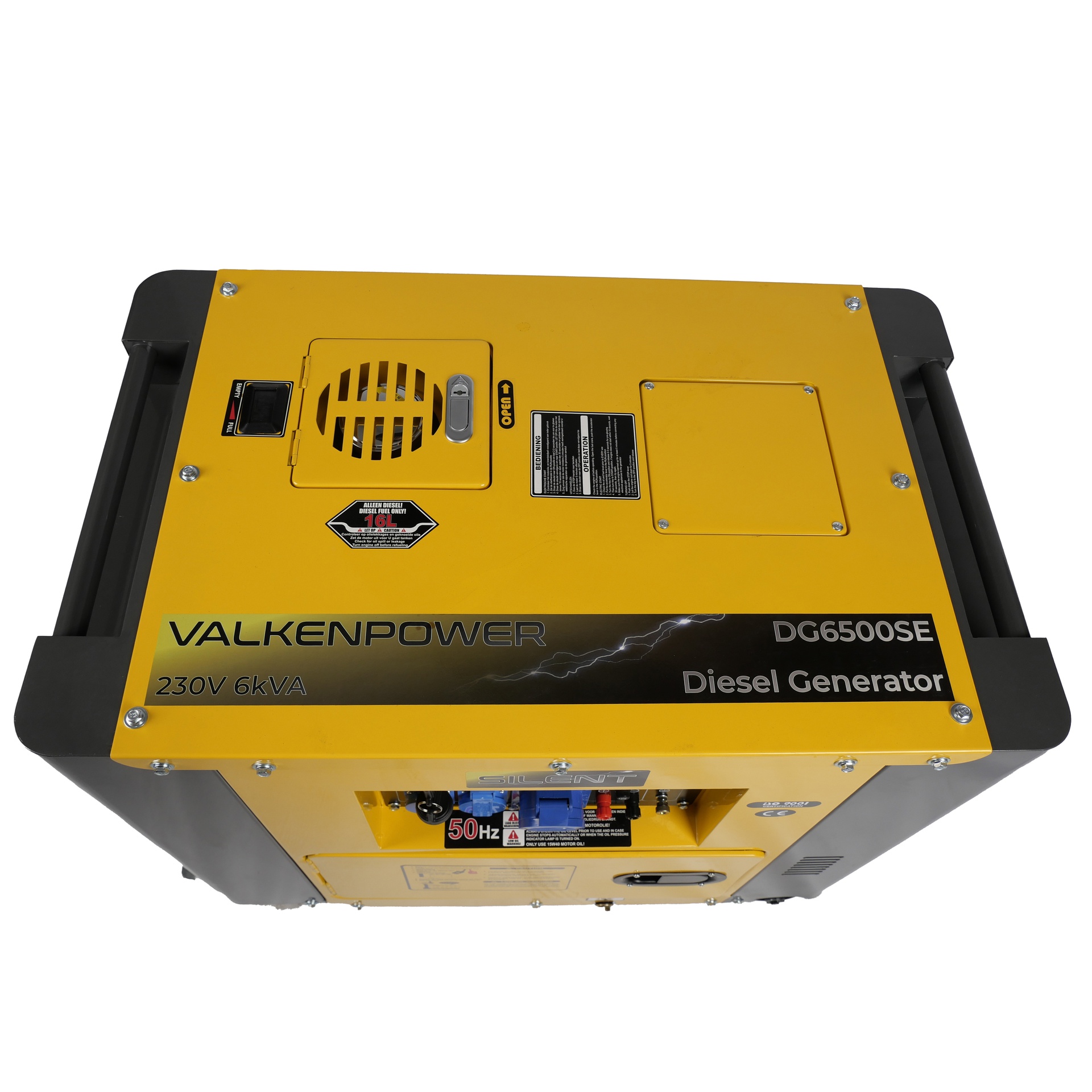 Groupe électrogène diesel insonorisé 230 V 5 kW avec connexion ATS – Image 4