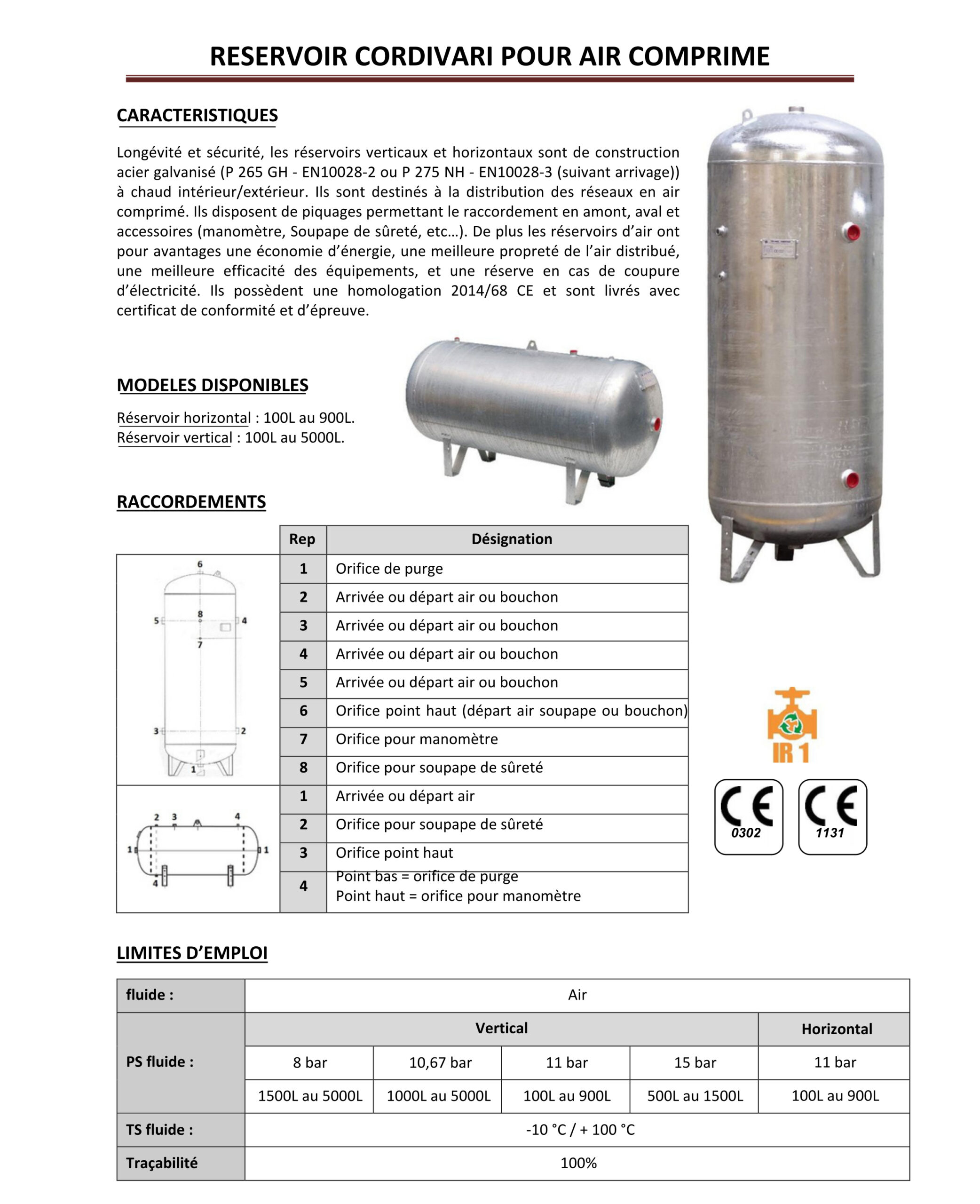 Compresseur à vis vitesse variable - 15 kW - 10bar + cuve 500L + sécheur - K-MAX 15/10/VS/500VG/ES – Image 10