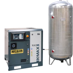 Compresseur à vis - vitesse variable - 7,5 kW - 10 bar - cuve 500 L - K-MAX 7.5/10/VS/500V