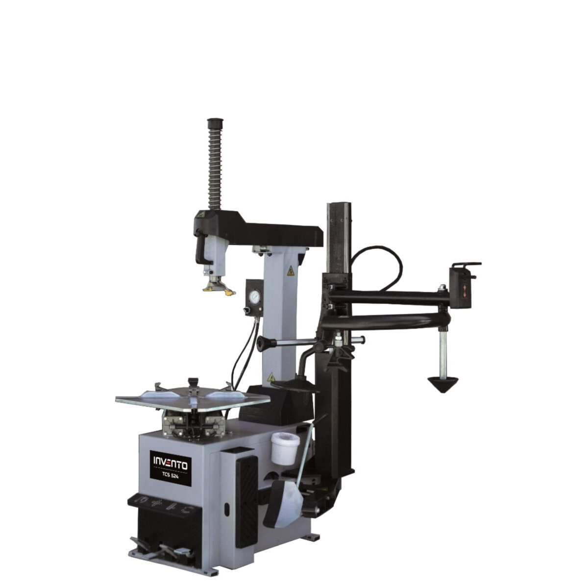 Démonte-pneu vitesse variable 26″ 230v avec bras d’assistance runflat - INVENTO TCS 524 MI HA – Image 4