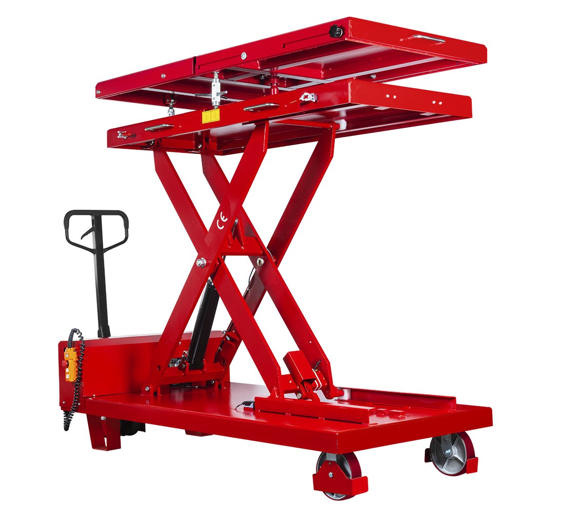 Table élévatrice mobile pour batteries, moteurs et boîtes de vitesses 230V 1.2T - REDATS LE-220