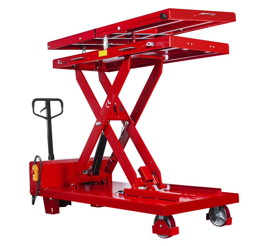 Table élévatrice mobile pour batteries, moteurs et boîtes de vitesses 230V 1.2T - REDATS LE-220 – Image 2