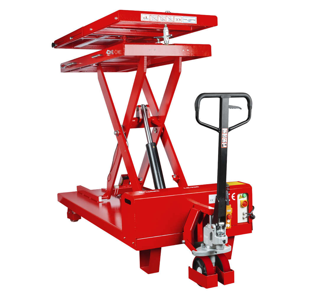 Table élévatrice mobile pour batteries, moteurs et boîtes de vitesses 230V 1.2T - REDATS LE-220 – Image 5