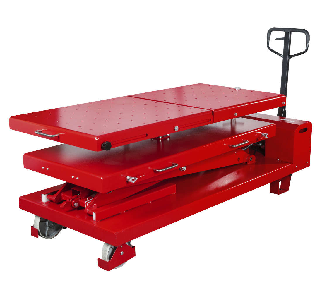 Table élévatrice mobile pour batteries, moteurs et boîtes de vitesses 230V 1.2T - REDATS LE-220 – Image 8