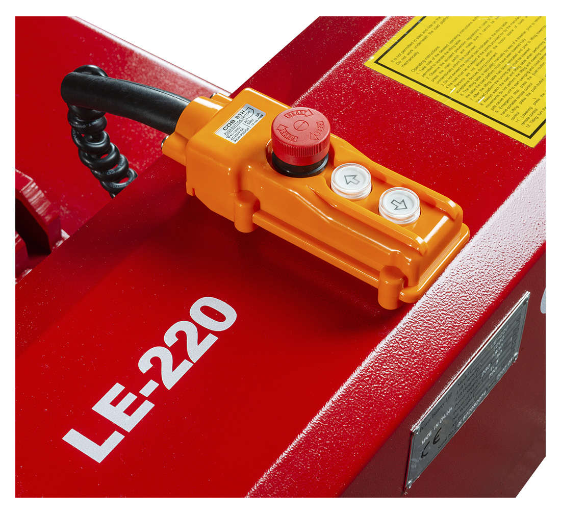Table élévatrice mobile pour batteries, moteurs et boîtes de vitesses 230V 1.2T - REDATS LE-220 – Image 9