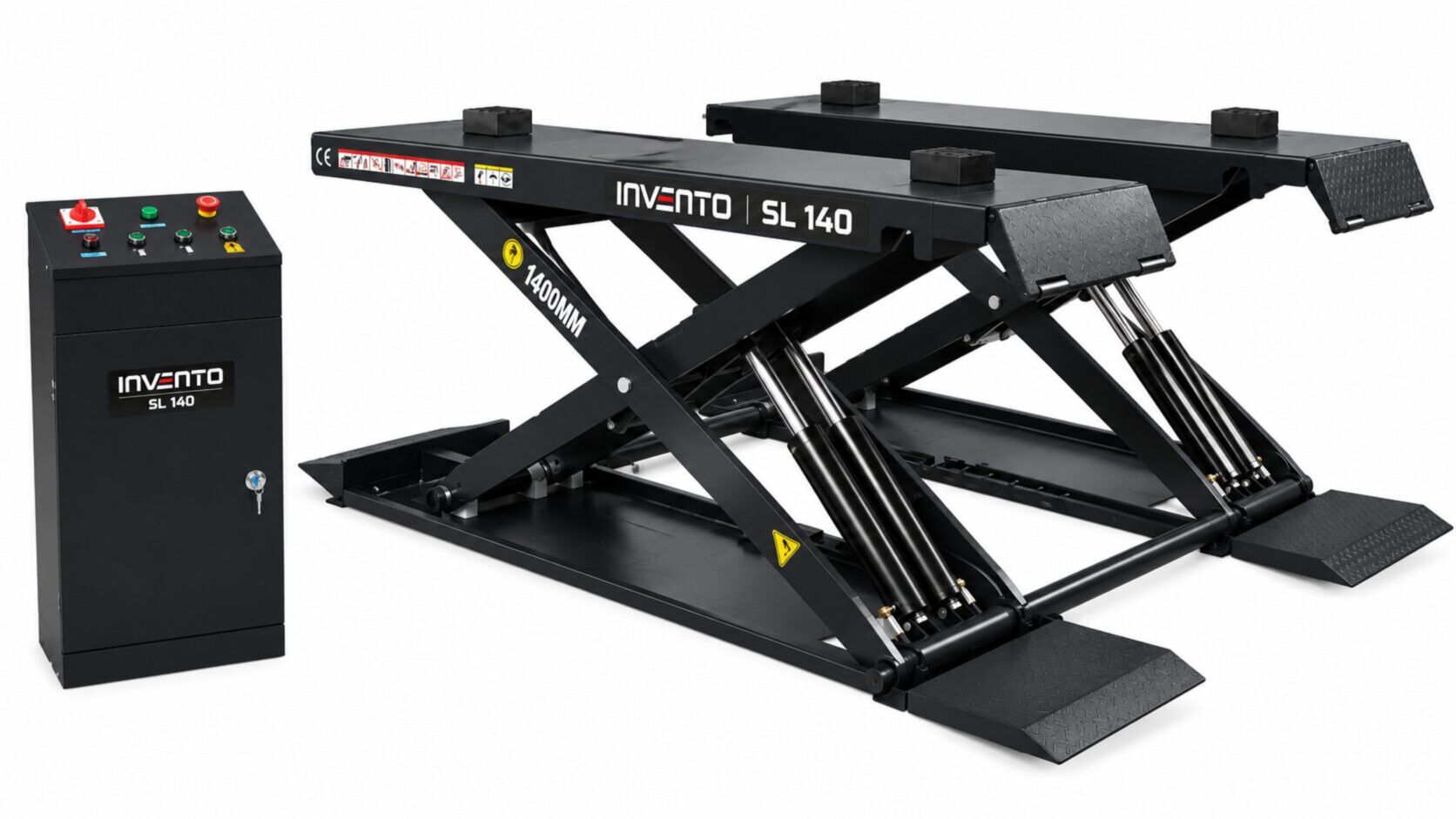 Pont élévateur ciseaux 3,5T 1m40 - INVENTO SL 140 – Image 2