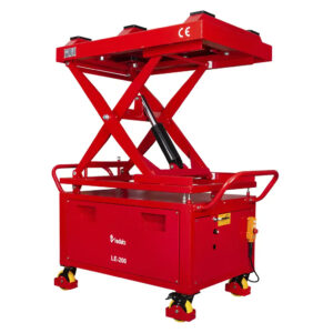 Table élévatrice mobile à ciseaux pour batteries, boîtes de vitesses et moteurs 230V 1T -  REDATS LE-200